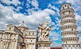 City Piazza Miracoli Leaning Tower Pisa Photo Wallcovering