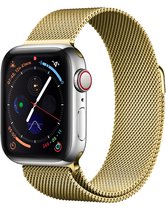 Emblem - Apple Watch Bandje - Milanees - Goud - 42/44/45/49 mm
