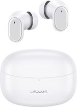 USAMS draadloze Earbuds met Bluetooth 5.1 - Wit