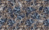 Fotobehang - Vlies Behang - Turquoise Marmer - 312 x 219 cm