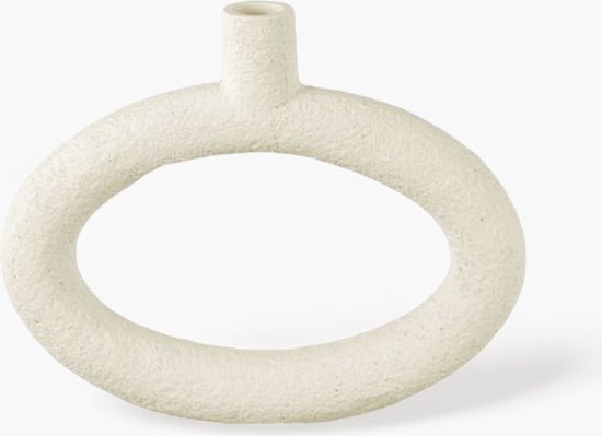 Present Time Vase Ring Ovale Large Ivoire