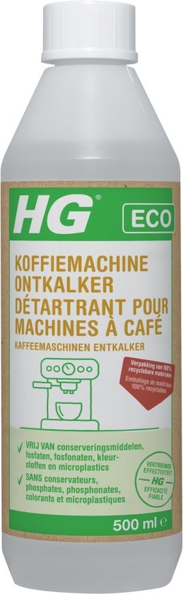 HG eco koffiemachine ontkalker citroenzuur 500ml
