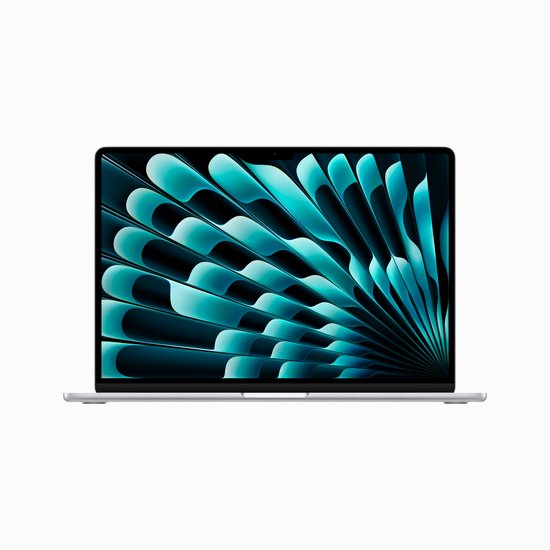 Apple Macbook Air (2023) MQKT3N/A - 15 inch - M2 - 512 GB - Zilver - Apple - Hoofdafbeelding