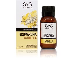 Sys Brumaroma Vanille - Etherische Olie - 100% Puur & Natuurlijk - Voor Luchtbevochtiger & Aroma Diffuser - 50ml