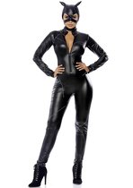 Claws Out Sexy Cat Costume - Black - S / M