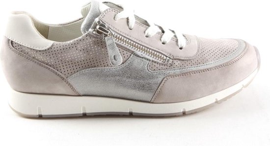 Dames Veterschoenen Paul Green 4459-129 Licht Grijs - Maat 5 | bol.com