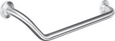 Wagner-EWAR RVS wandsteun 135° met grip BF635. In 2 varianten leverbaar.