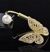 Haymer Sieraden Florinca Pearl Armband Voor Vrouwen Goud 18 HJ2022050KLP