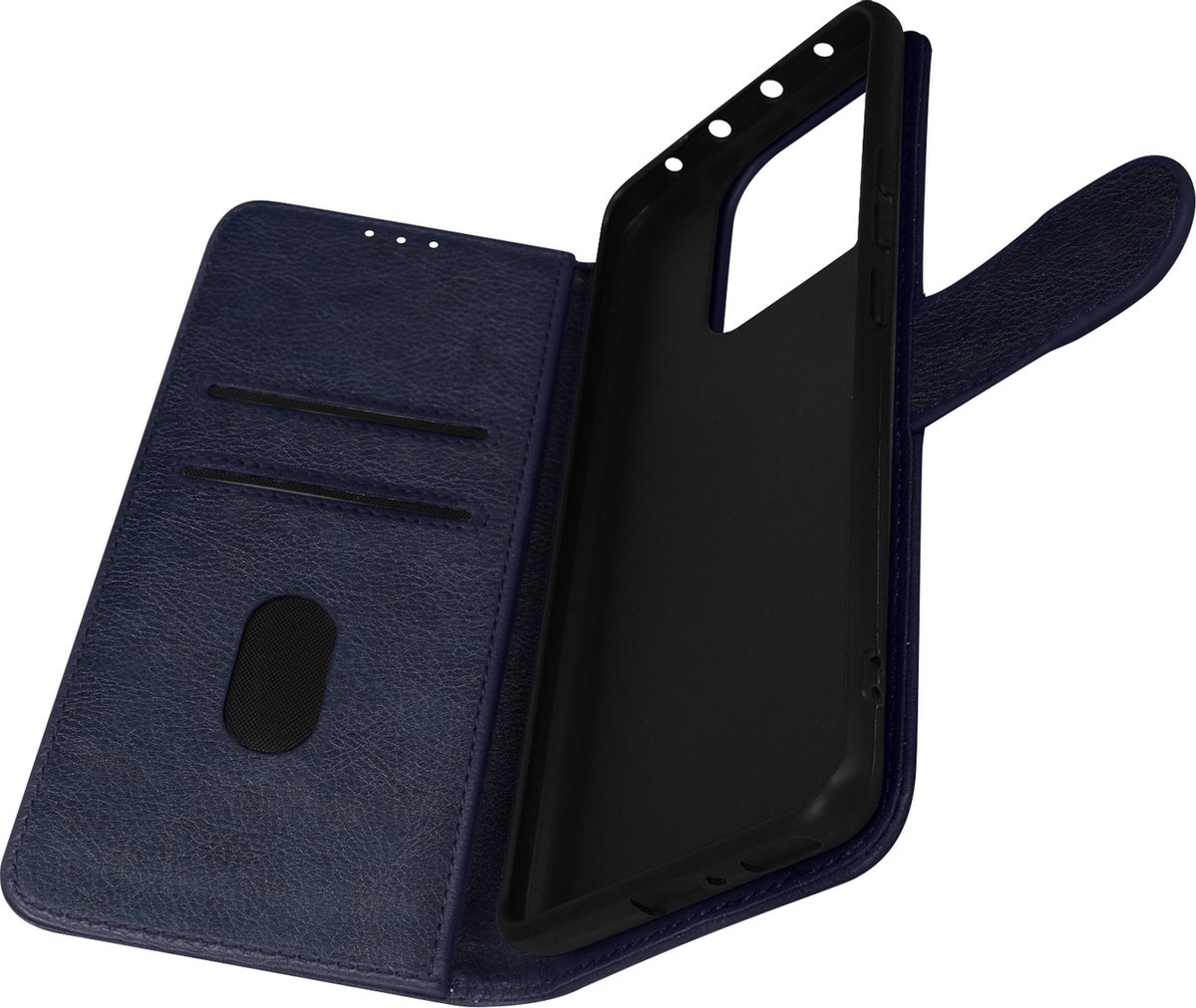 Hoes geschikt voor Xiaomi 13 Pro Portemonnee/Videohouder donkerblauw