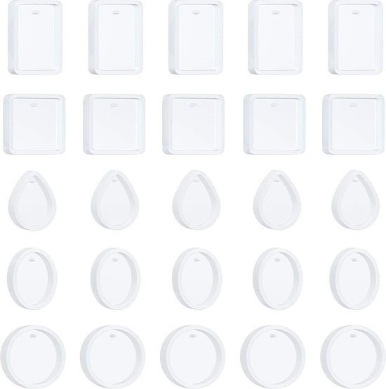 2 stuks siliconen onderzetters met bubbel epoxyhars gietvormen - doe-het-zelf ronde