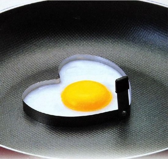CHPN - Moule à pâtisserie en forme de cœur - Cœur - Moule à œufs