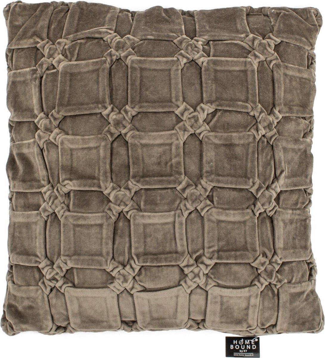 HomeBound by KY | Kussen velvet design | 45x45cm | kussen velvet