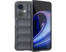 Coverup Hoesje - Geschikt voor OnePlus Nord CE 3 Lite 5G Hoesje - Coverup Hands-On Rugged Back Cover - Grijs