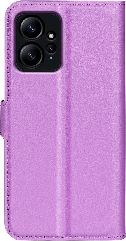 Book Case - Coque Xiaomi Redmi Note 12 4G - Violet