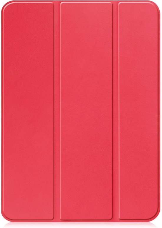 Étui livre à trois volets - Étui pour iPad 10.9 (2022) - Rouge