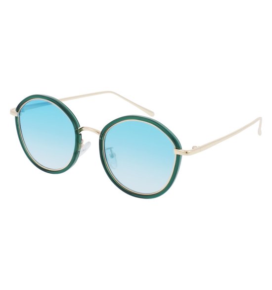 SILAC 8916 SOL SOFIA - Ronde zonnebrillen met blauw getint spiegelglazen - UV 400 CAT2 van SILAC — afbeelding 2