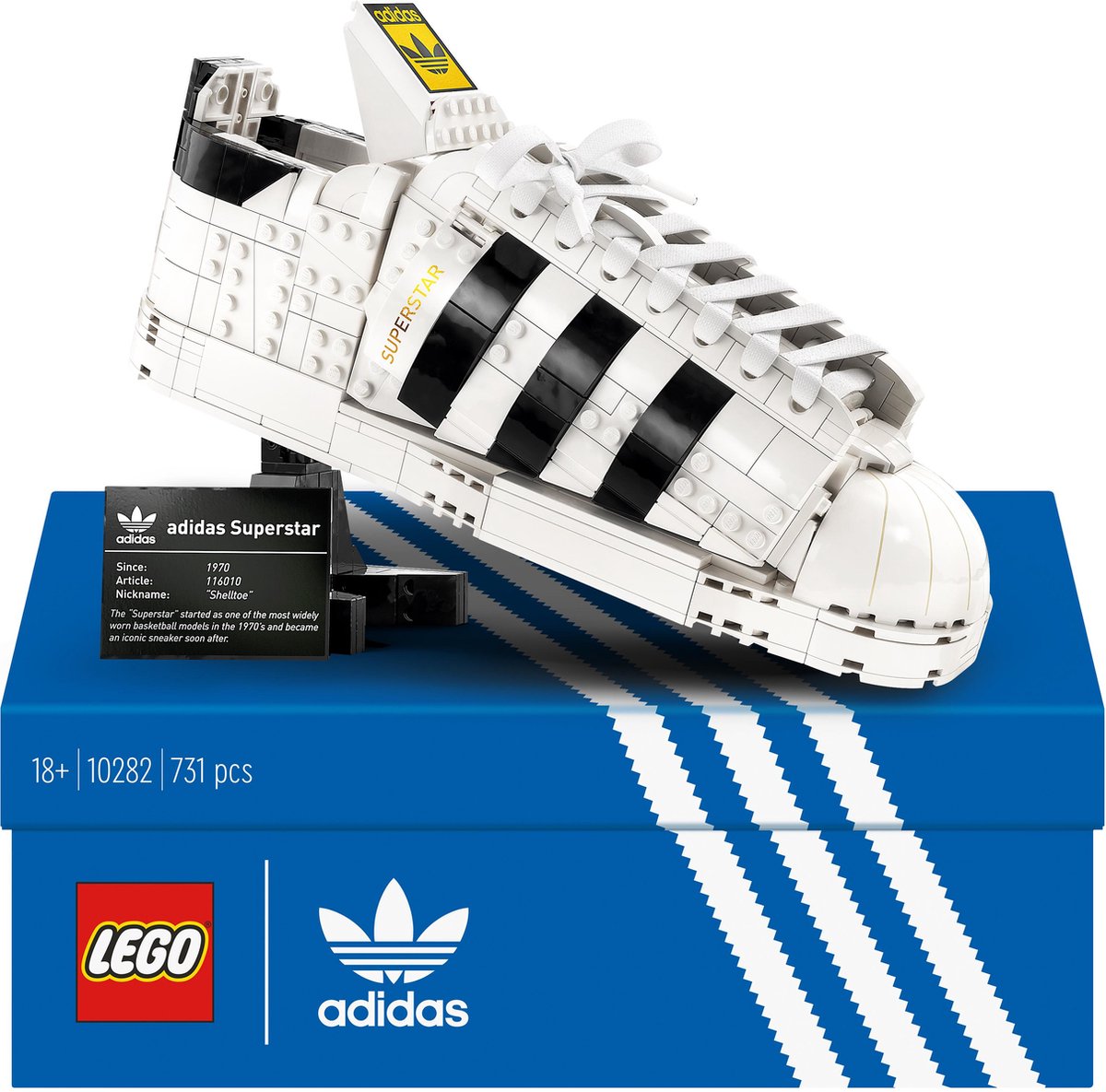 LEGO Adidas Originals Superstar - 10282 | bol.com