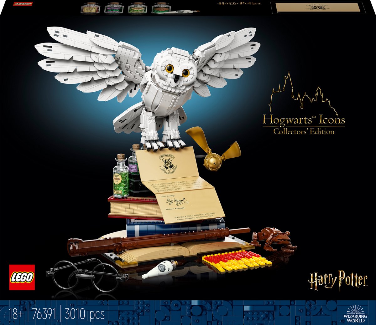 LEGO Harry Potter Zweinstein™ Iconen - verzamelobjecten - 76391 | bol