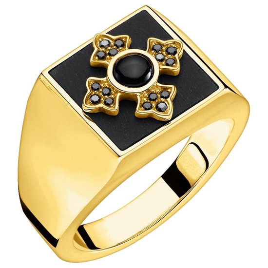 Thomas Sabo - Dames Ring - 750 / - geel goud - zirconia - TR2209-177-11-54
