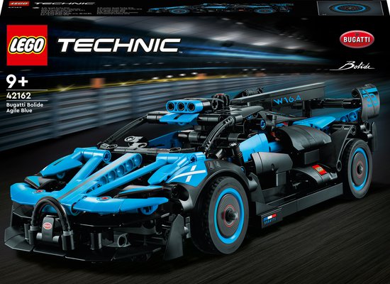 LEGO 42162 Technic Bugatti Bolide Agile Blue Verzamelbaar Model Auto  Bouwpakket... | bol