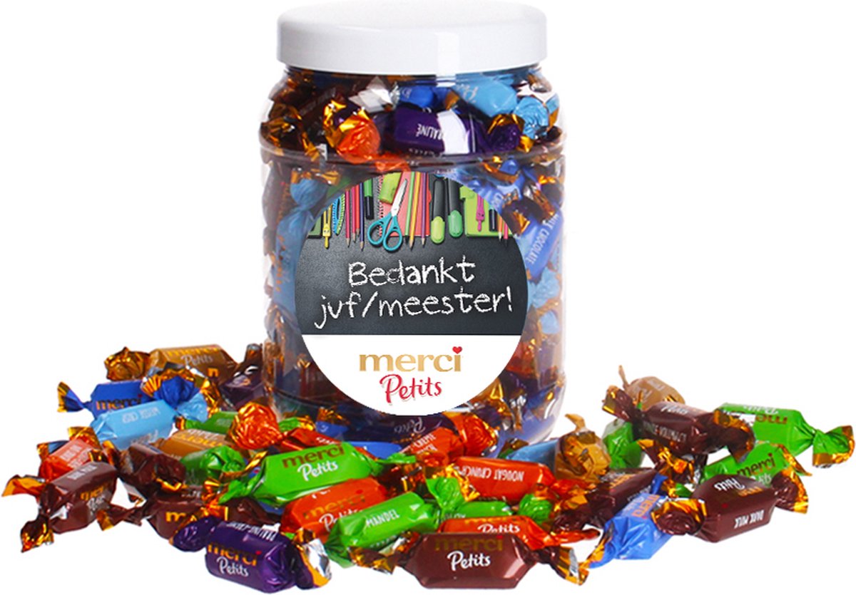 merci pour votre soutien - 250g merci Finest Selection Bonbons au chocolat  assortis | bol