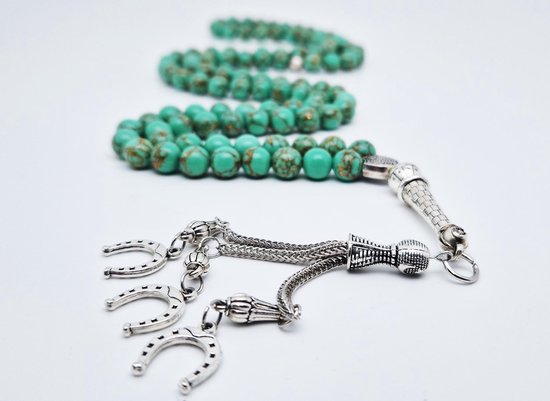 Spritewelry 4 Strengen 4/6/8/10Mm Rode Synthetische Turquoise Kralen Ronde Gekleurde Natuursteen Ruimte Losse Kralen Kralen Kralen Voor Armband Ketting Oorbellen Sieraden Maken Kit Gat: 1mm