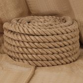 vidaXL - Touw - 10 - m - lang - 40 - mm - dik - jute