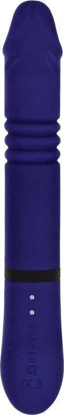 Evolved - Vibromasseur Lapin Tout en Un - Bleu Royal