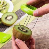 CHPN - Kiwi snijder - Handig snijden van Kiwi's - Fruitsnijder - Kiwisnijder - Snijder - Cutter - Slicer - Mes - Kiwimes - Fruit - Tool
