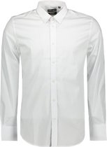 Antony Morato Overhemd Shirt Milano Mmsl00694 Fa450010 1000 White Mannen Maat - 50