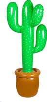Boland - Opblaasbare cactus (86 cm) - Kinderen en volwassenen - Carnaval, Festival, Kinderfeestje, Tienerfeestje, Themafeest, Verjaardag, Vrijgezellenfeest -
