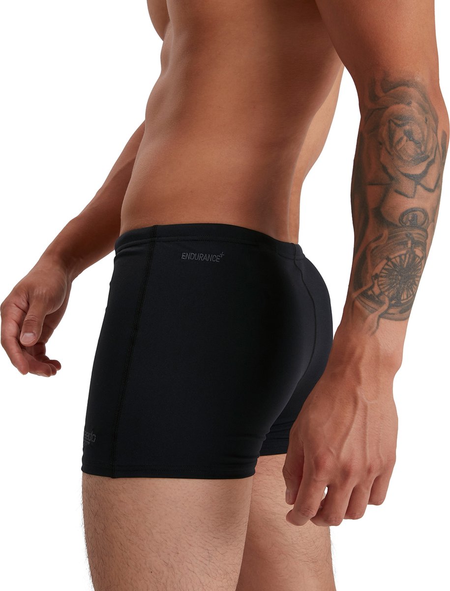 Speedo Endurance+ Aquashort Heren Sportzwembroek - Zwart — afbeelding 11