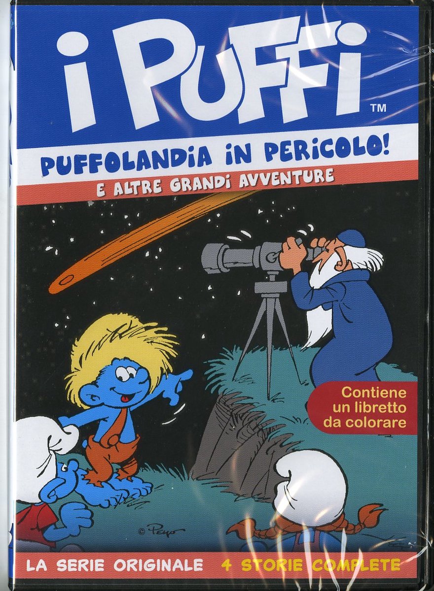 Cinehollywood I Puffi - Puffolandia in pericolo DVD Italiaans
