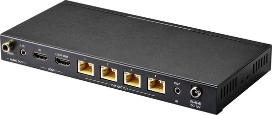 SpeaKa Professional SP-HDS-700 HDMI Prolongateur HDMI via câble