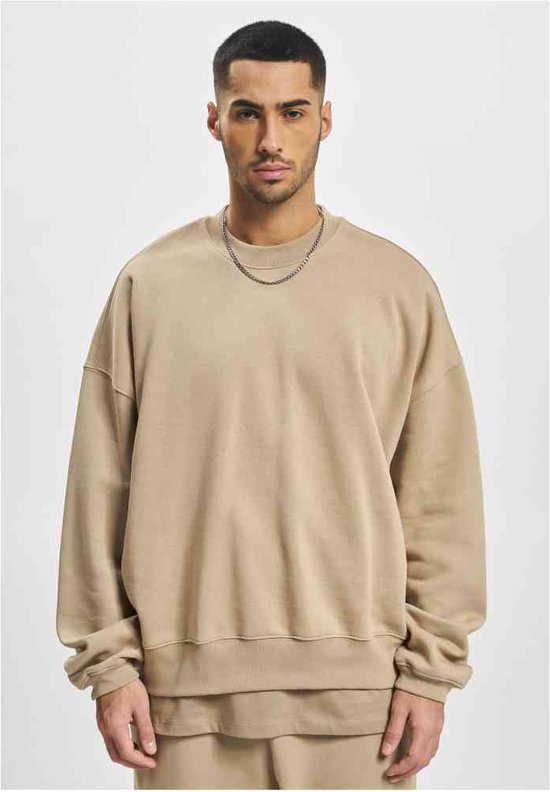 DEF - Basic Crewneck sweater/trui - XXL - Beige