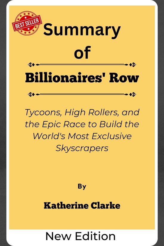 Billionaires' Row: Tycoons, High Rollers, and the Epic Race to