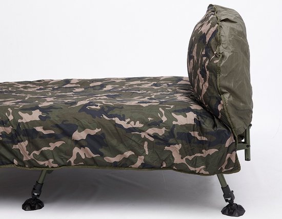 Prologic Element Comfort S/Bag & Thermal Camo Cover 5 Season 215 x 90cm - Slaapzak — afbeelding 3