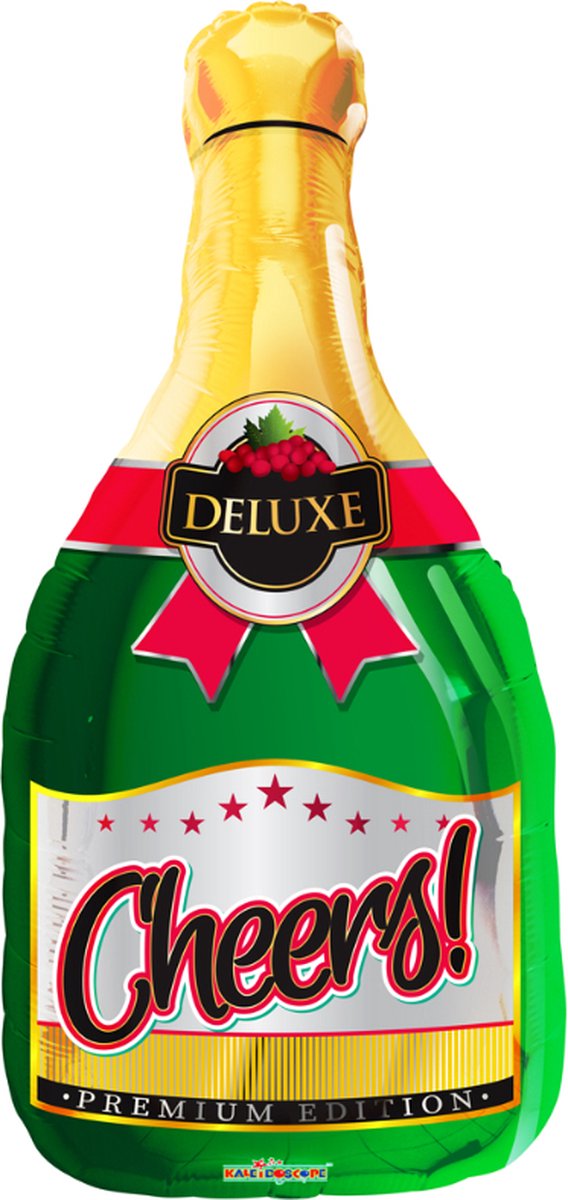 Wefiesta - Folieballon champagnefles - 91,4 cm