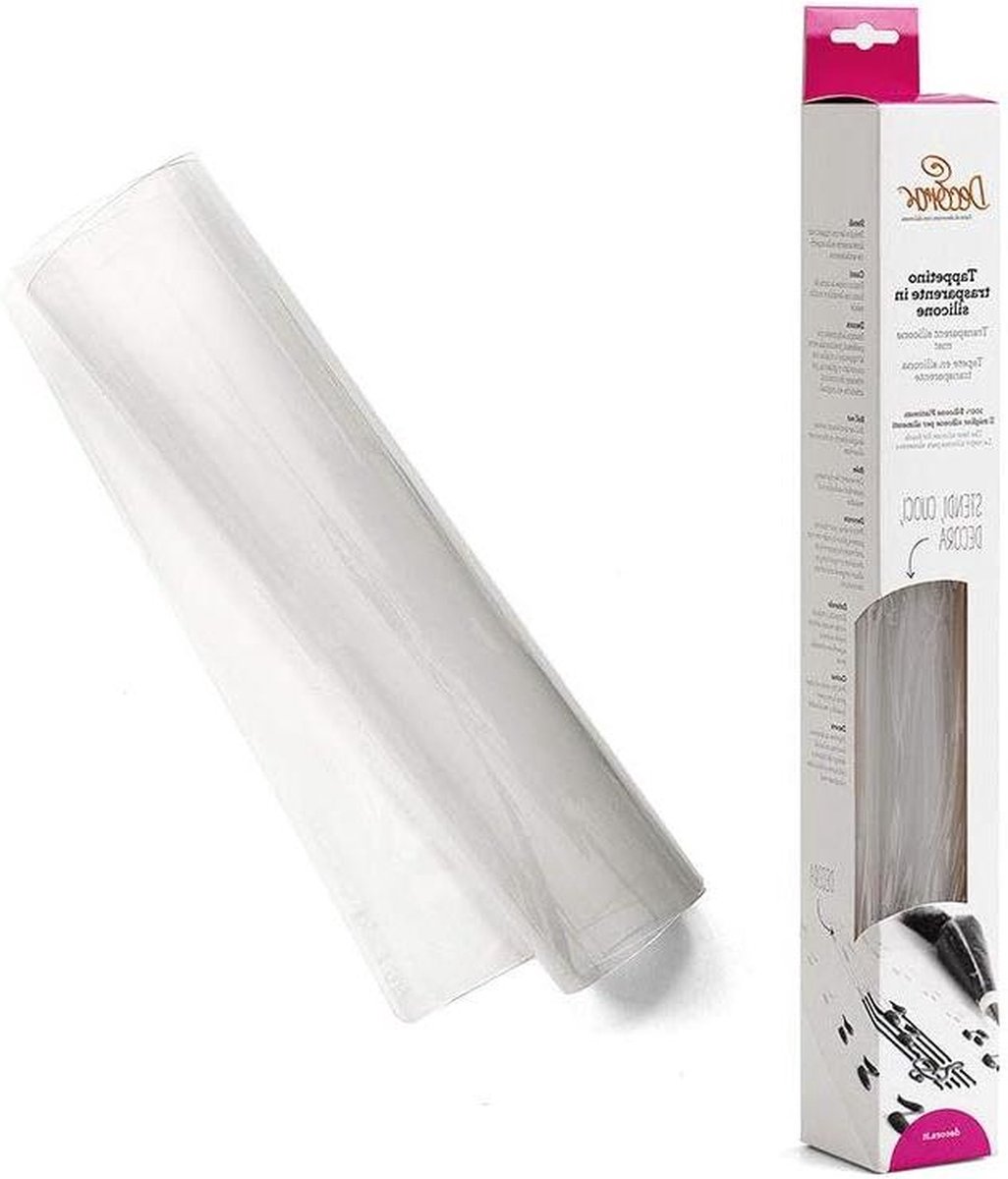 Antiaanbakmat transparant 40 x 60 cm - voor oven en barbecue