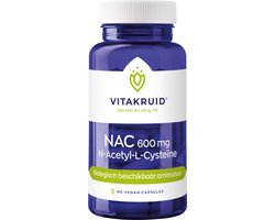 Vitakruid Vitakruid / NAC 600mg n-acetyl-l-cysteine - 60 vcaps