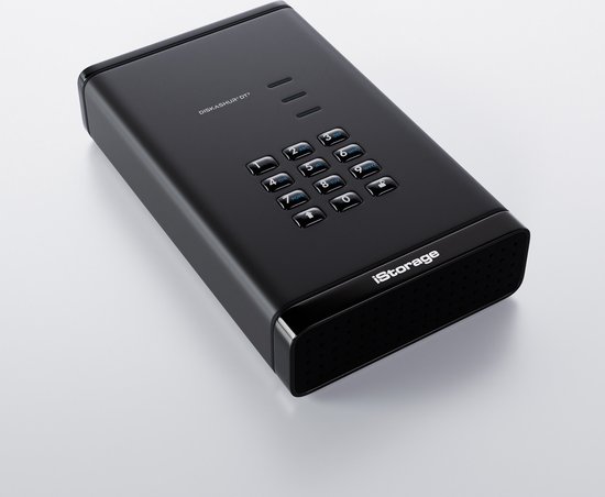 iStorage diskAshur DT3 HDD - externe harde schijf - 14TB - USB - 256-bit - Zwart van Merkloos — afbeelding 3