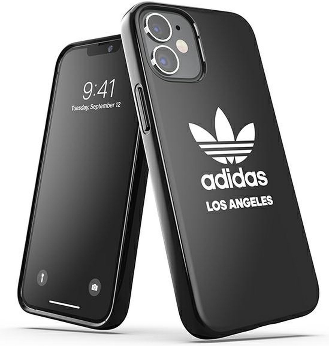 adidas Snap Case Los Angeles TPU hoesje voor iPhone 12 mini - zwart