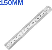 25 stuks 15 cm linialen, kleurrijke doorzichtige plastic linialen, 6