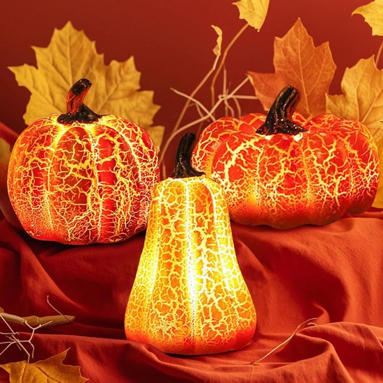 Herfstdecoratie Pompoen Geflockt Rood Bordeaux - Pompoendecoratie Voor Een Unieke Herfstsfeer 32cm Nl 27384
