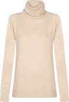 Felix Hardy Coltrui - Kabeltrui - 100% Katoen Trui Dames Beige - M
