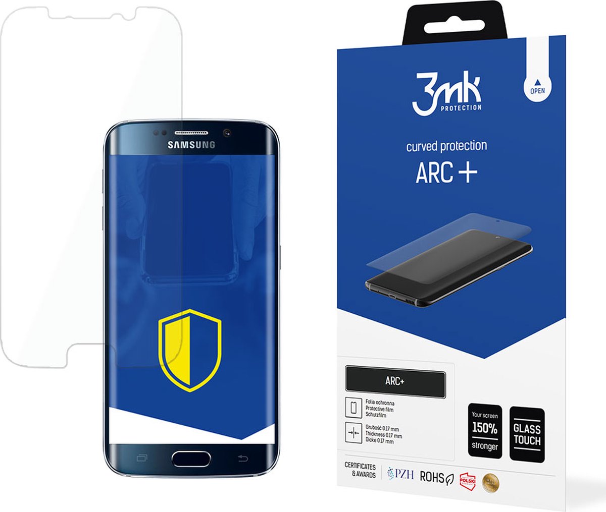 Samsung Galaxy S6 Edge + - 3mk ARC+