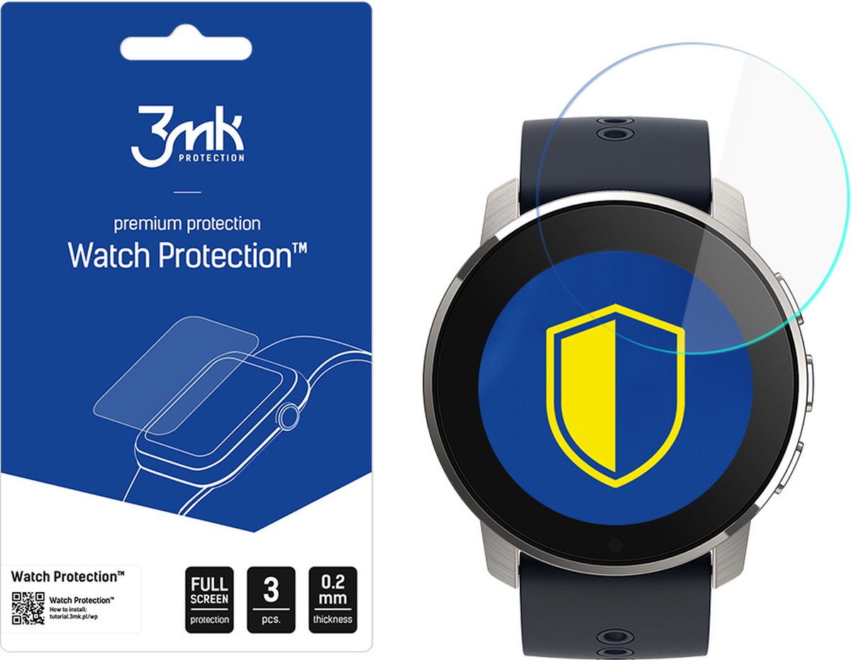 Suunto 9 Peak - 3mk Watch Protection v. FlexibleGlass Lite