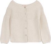 Minora Baby Gebreid Vest - Baby kleding jongens en meisjes- Hoogwaardige Baby vest- Kraamcadeau - Babyshower, Newborn-Beige 18 Maanden- Sinterklaas