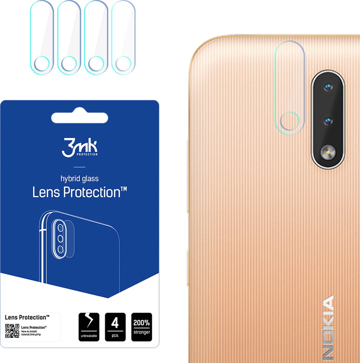 Nokia 2.3 - 3mk Lens Protection