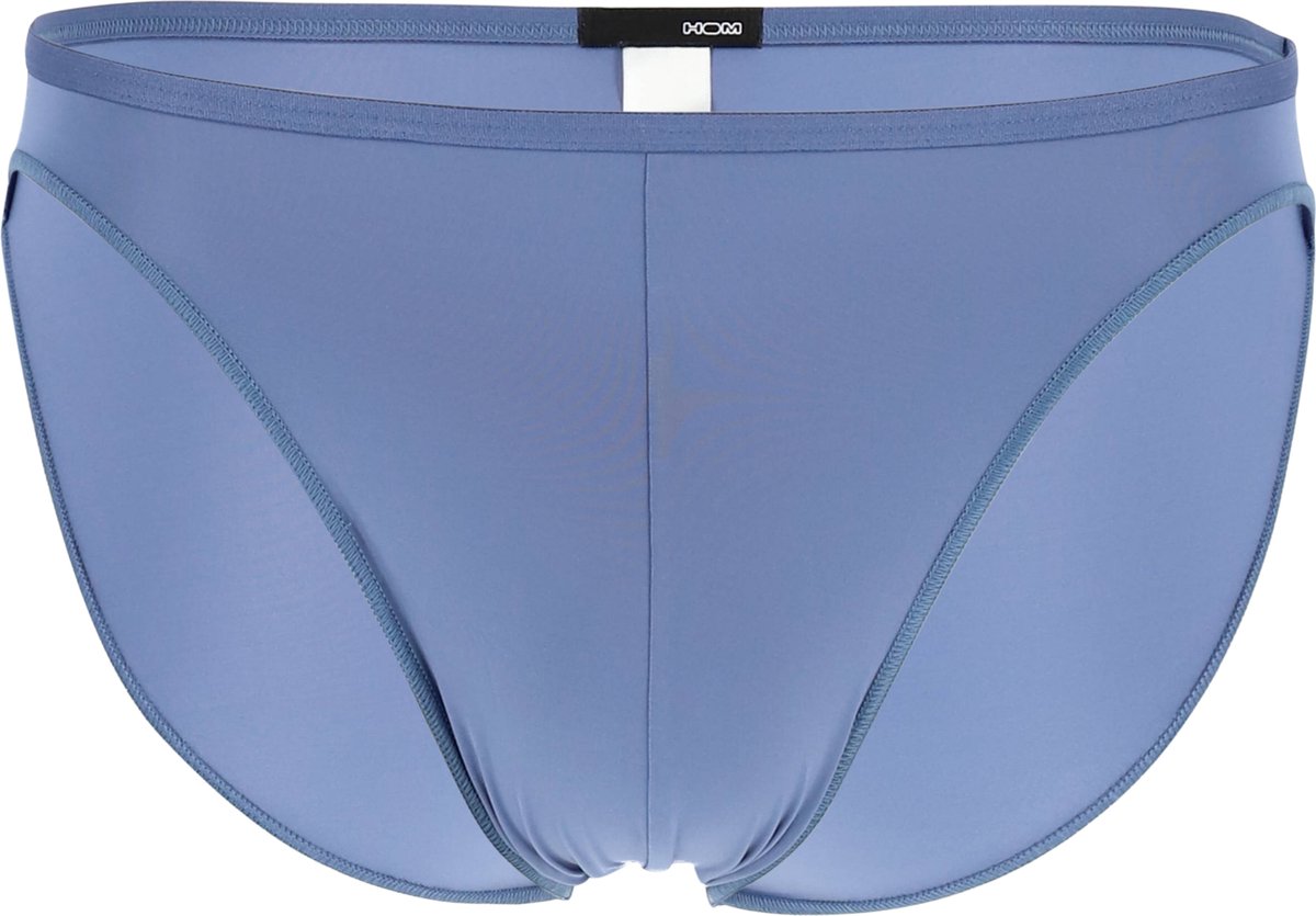 HOM Plumes micro briefs (1-pack) - heren micro slip microfiber - midden blauw